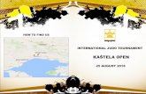 Kaštela open outlines 2018 v2.… · Ante Topić, 00385 98 953 82 78 jk.kastela@gmail.com n t ry f e:90 kn (12 €) or singl and xt 60 8 €) doubl pe athlete and have to be paid
