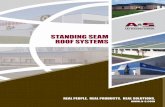 Standing Seam Roof SyStemS - a-s.com .Galvalume™ steel sheet, whether prepainted or bare. 8. ionatnl