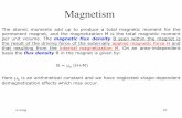 Magnetism - University of Washingtondepts.washington.edu/mictech/optics/sensors/week2.pdf · Sodium chloride -1.4 Copper -1.0. w.wang 50 Paramagnetic Materials Some materials exhibit