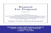 f Request For Proposal - Punjab Land Records Society...... WebSite/RFP CLR Project/RFP Vol 1_v2.0... · f PUNJAB LAND RECORDS SOCIETY Office of Director Land Records Jalandhar City
