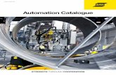 Automation Catalogue - eng.esab.co.kreng.esab.co.kr/Web-App/Upload/2012/03/28/Automation Catalogue first... · Automation Catalogue FIRST EDITION STRENGTH THROUGH COOPERATION. 3 Contents