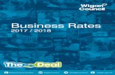 Business Rates - Wigan · Welcome to this year’s Business Rates information booklet. We are fortunate to have more than 8,000 great businesses in Wigan ... Hub. Among Bob’s recommendations