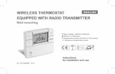EQUIPPED WITH RADIO TRANSMITTER - BACnet CO2 … · + 1 Absence temperature level EQUIPPED WITH RADIO TRANSMITTER ENGLISH ... System in operation indicator: - blinking ON + (e.g.