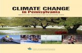 in Pennsylvania - Union of Concerned Scientists · ClimaTe Change in PennSylvania iii iv Figures & Text Boxes v About This Report vi Acknowledgments 1 Executive Summary 2 Global Warming
