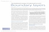 Boundary layers: the biophysical mastery of indentured ... · ... Benjamin Franklin, ... Repeat of the Gorter and Grendel experiment ... An etching of Long Pond on Clapham Common