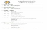 2018 AUSA Annual Meeting SCHEDULE-AT-A-GLANCEausameetings.org/2018annualmeeting/wp-content/uploads/sites/38/... · GEN Carter F. Ham United States Army, Retired President and CEO
