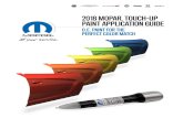 2018 MOPAR TOUCH-UP PAINT APPLICATION GUIDE · 2018 mopar ® touch-up paint application guide o.e. paint for the perfect color match