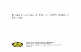 Data Inventory Emisi GRK Sektor Energi - ESDM ... · Data Inventory Emisi GRK Sektor ... Kepala Bidang Analisis dan Evaluasi Data Strategis ... pergeseran penggunaan jenis energi