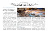 DRILLING TECHNOLOGY Drill ie life riled, drillig ...whitehorsetechnology.com/documents/2017-june-world-oil-article.pdf · Drill ie life riled, drillig operations optimized in akken