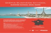 SKEMA BUSINESS SCHOOL · Information management: moral hazard, adverse selection and informational asymmetry. Risk management and monitoring. ... SKEMA BUSINESS SCHOOL