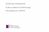 Kidney Disease Education Pathway Guideline 2014thehomenetwork.weebly.com/.../9/5/5/4955455/eskd_education_pathway.pdf · Education Pathway Guideline 2014 . 2 ... The scope of this