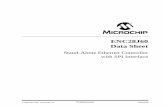 ENC28J60 Data Sheet - Elecrow Datasheet.pdf · ENC28J60 Data Sheet Stand-Alone Ethernet Controller with SPI Interface. DS39662B-page ii Preliminary © 2006 Microchip Technology Inc.