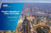 People’s Republic of China Tax Profile - home.kpmg · Transfers of intangible assets may be subject to VAT and stamp duty. ... qualify for treaty benefits. Normally, a beneficial