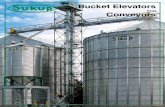 Bucket Elevators - usaagequipment.com · The Sukup bucket elevator head is a controlled design. Instead of the product bouncing off the interior of the head, it slides gently along