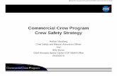 Commercial Crew Program Crew Safety Strategy - NASA · Commercial Crew Program Crew Safety Strategy ... (Document KTI-3643) ... (DM-1) Launch Site ORR for Crew FTRR Flight to ISS