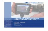 Three-axis Magnetometers THM1176 and TFM1186 · Three-axis Magnetometers THM1176 and TFM1186 User's Manual ... LabVIEW 2010 Runtime Engine.mpkg. • Install the VISA Runtime Library