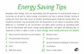 Energy Saving Tips - Meitav-tec · 6 Meitav-tec’s thermostats can include a Window Contact input, an additional energy saving feature, particularly useful in hotels or office buildings.