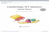 Cambridge ICT Starters - Cambridge University Pressassets.cambridge.org/97811076/24993/frontmatter/9781107624993... · Cambridge ICT Starters: Initial Steps has been written to support