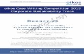 oikos Case Writing Competition 2013 Corporate ... · Novo Nordisk, a global leader in insulin, was formed in 1989 through the merger of two Danish companies, ... based governance