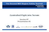 Controlled Flight into Terrain MID Region Safety... · 2- reducing the number of Controlled Flight Into Terrain (CFIT) accidents; and 3- reducing the number of loss of control in-flight