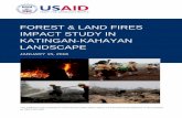 FOREST & LAND FIRES IMPACT STUDY IN KATINGAN-KAHAYAN LANDSCAPE · BPS Badan Pusat Statistik (Statistical Bureau) CA Conservation Area ... USAID LESTARI Forest & Land Fires Impact