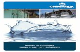 leader in complete water treatment solutions - HandiChem · • Boiler Treatment • Pre-treatment Equipment • Application Equipment ... • Full range of advanced water treatment