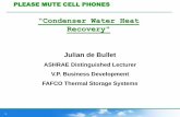 “Condenser Water Heat - birminghamashrae.combirminghamashrae.com/uploads/file/ASHRAE Condenser Water Heat... · • Understanding Alternative Equipment, Refrigerant Options and