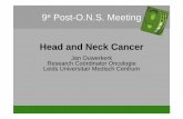 2012 Head and Neck Cancer - Stichting Oncowijs Head and Neck Cancer.pdf · voorkomende diagnose van kanker ... – Heesheid (meer dan 3 wkn) – Slikklachten – Pijn (door tumormassa)