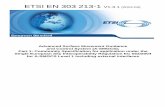 EN 303 213-1 - V1.3.1 - Advanced Surface Movement Guidance ... · ETSI 6 ETSI EN 303 213-1 V1.3.1 (2012-04) National transposition dates Date of adoption of this EN: 4 April 2012