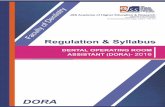 REGULATIONS AND SYLLABUS - jssuni.edu.in DORA DENTAL.pdf · BTLS &eqpt with maintenance Periods laid down by DCI 05 11 21 148 185 Actual periods Dental instruments, eqpt& stores Periods