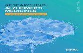 RESEARCHING FALL 2018 ALZHEIMER’S MEDICINESphrma-docs.phrma.org/files/dmfile/AlzheimersSetbacksSteppingStones... · Alzheimer’s disease. Without progress, the cost and resource