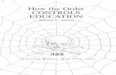 How the Order CONTROLS EDUCATION/ - ALOR - Homepage AC - How The Order Controls... · How the Order CONTROLS EDUCATION ... Specializing In Eye-Opening Books on Secret Societies, History,