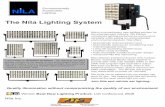 The Nila Lighting System - atscomms.com · The Nila Lighting System Nila is a revolutionary new lighting solution for the entertainment industry. We Deliver ... Winner Best New Lighting