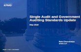 Single Audit and Government Auditing …vgfoa.asp.radford.edu/Regional_Events/5-10/Single_Audit...Single Audit and Government Auditing Standards Update May 2010 Rob Churchman KPMG