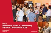 Indonesia Trade & Commodity Finance Conference 2018 · finance publisher and event organiser, GTR offers ... Permata Bank Peruri SMBC Standard Chartered UniCredit Corporates & traders