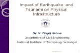Impact of Earthquake and Tsunami on Physical InfrastructureAPHRDI/2016/09_Sep... · Impact of Earthquake and Tsunami on Physical Infrastructure Dr. K. Gopikrishna Department of Civil