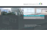 BAB PROJECTS - brightablind.com · bab projects internal and external solar shading total solar shading solutions turnkey projects for the contract market complex projects made easy