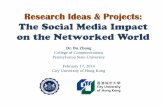The Social Media Impact on the Networked World - City Ucom.cityu.edu.hk/COMDOC/Seminar/ppt/2014/seminarPPT-2014-02-17.pdf · The Social Media Impact on the Networked World Dr. Bu