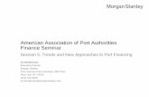 American Association of Port Authorities Finance Seminaraapa.files.cms-plus.com/SeminarPresentations/2010Seminars/10Finance... · American Association of Port Authorities Finance