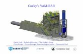 Corky’s VAMCorky’s VAM--RABRAB - auscleantech.com.auauscleantech.com.au/PDF/other/networks/CleanTech Cluster/Workshop... · VAM RAB tower identical between applications 17-Nov-11