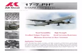 157140-AK-17-7 PH PDB FInal · Applications Potential 17-7 PH Stainless Steel provides valuable property combinations particularly well suited for aerospace applications. This special