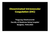 3.Disseminated Intravascular Coagulation (DIC) · Definition • DIC is an acquired syndrome characterized by the intravascular activation of coagulation without a specific localization