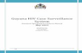 Guyana HIV Case Surveillance System - NASTAD · Additionally, this SOP is intended for use by National AIDS Programme Secretariat (NAPS) staff, Ministry of Health (MoH) Statistical