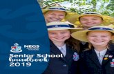 Senior School handbook · (times tbc) Tue 23 Jul • Classes resume: Thu 15 - Sat 3 Aug (tbc) ... Facebook pages for NEGS Equestrian and NEGS Rifle Club. Phone communication: