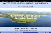 Kissimmee Chain of Lakes Recreation Proposalmy.sfwmd.gov/wrac_dad/docs/F2069635026/Rec Iss WS Rpt 10 6 WRAC 11... · • Proposal reflects careful consideration of comments heard