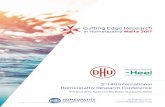 Programme Sponsor - HRI Sponsor #HRIMalta2017 3rd HRI International Homeopathy Research Conference 9-11 June 2017, Radisson Blu Hotel, St Julian’s, Malta 2 3rd HRI International