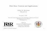 Petri Nets: Tutorial and Applications · Edward Lin, University of Maryland 1 Petri Nets: Tutorial and Applications Jeffrey W. Herrmann Edward Lin CIM Lab Institute for Systems Research