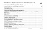 ESID Registry - Working definitions for clinical diagnosis of PID · ESID Registry - Working definitions for clinical diagnosis of PID April, ... Nizar Mahlaoui, Hans Ochs, Isabella