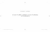 CULTURE AND CULTURAL STUDIES - SAGE Publications · kind of cultural studies influenced by poststructuralist theories of language, representa-tion and subjectivity is given greater