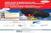 Special 10th 10th Asia Conference on Event! Pensions ... Asia... · Distribution, PT Asuransi Jiwa Manulife Indonesia 12.00 nn Social Security & Pension System in Nepal ... A portfolio